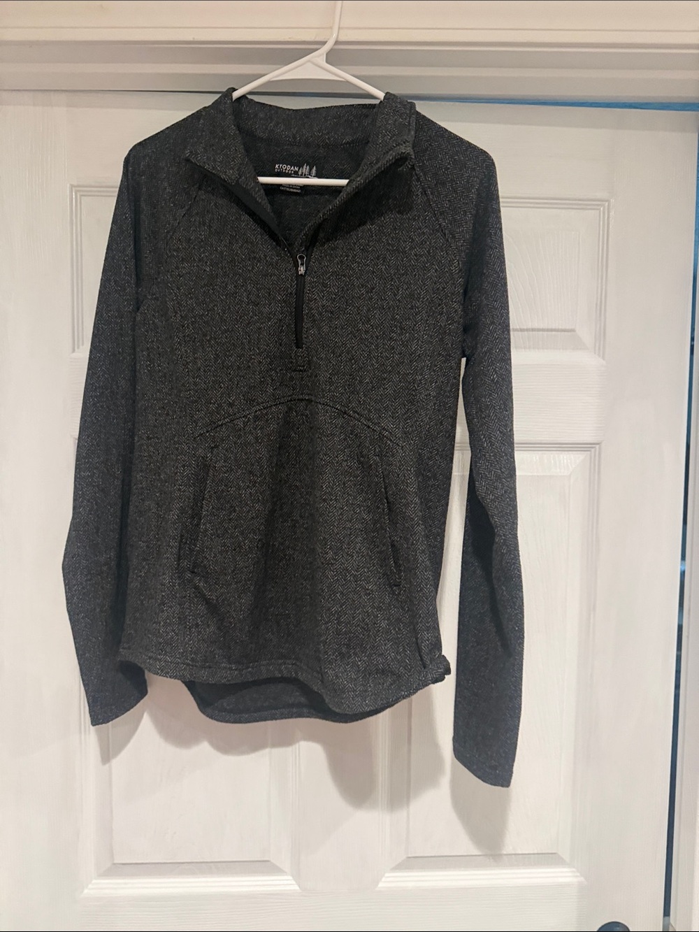 Kyodan Men's Half-Zip Sweater - Dark Charcoal